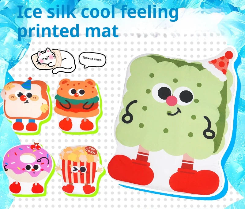 Tappetino Rinfrescante in Seta Gel per Animali Comfort Estivo per Gatti e Cani Animali Domestici